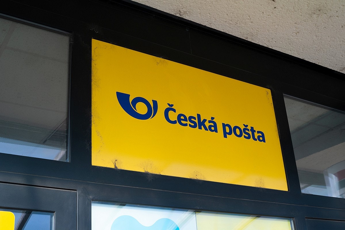 Pobočka České pošty.