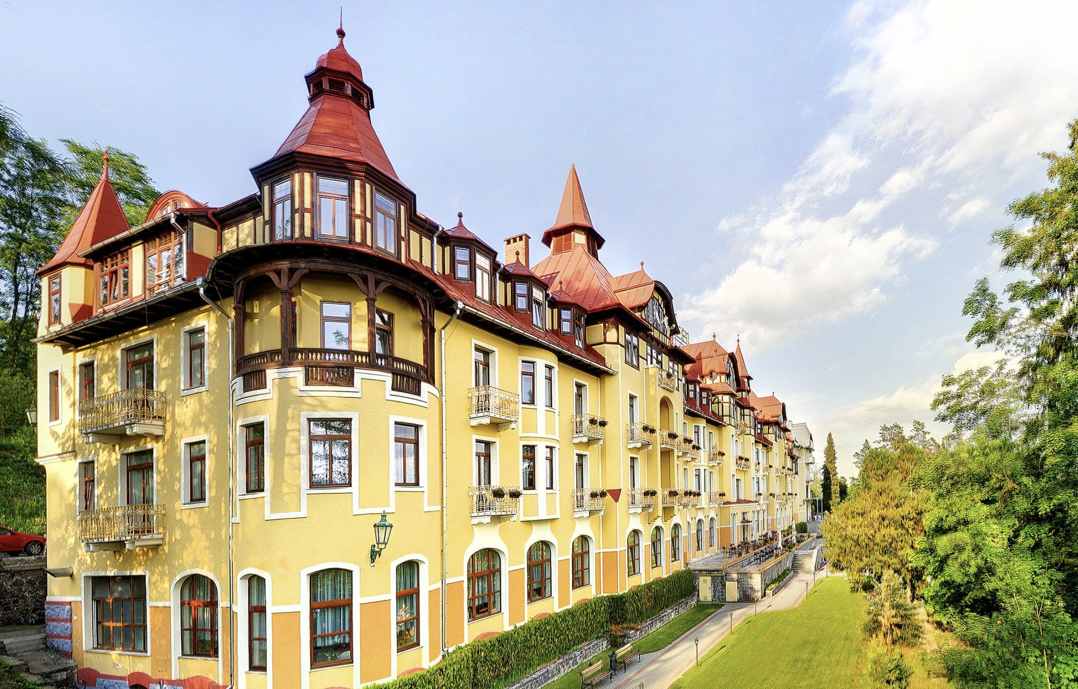 Ubytování v Grandhotelu Praha přináší jedinečný zážitek.