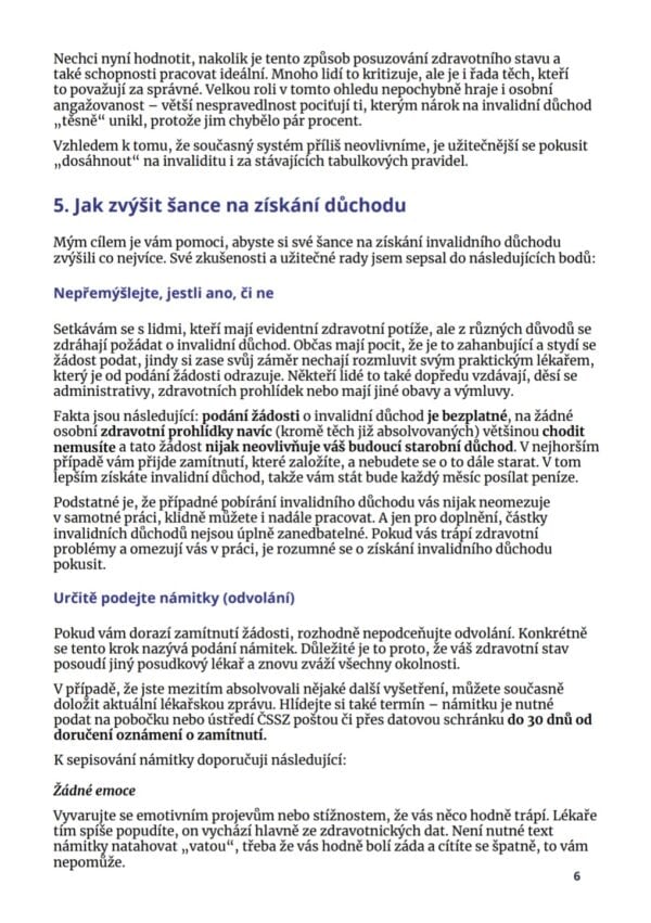 Invalidní důchod: Jak zvýšit šanci na úspěch - Obrázek 2
