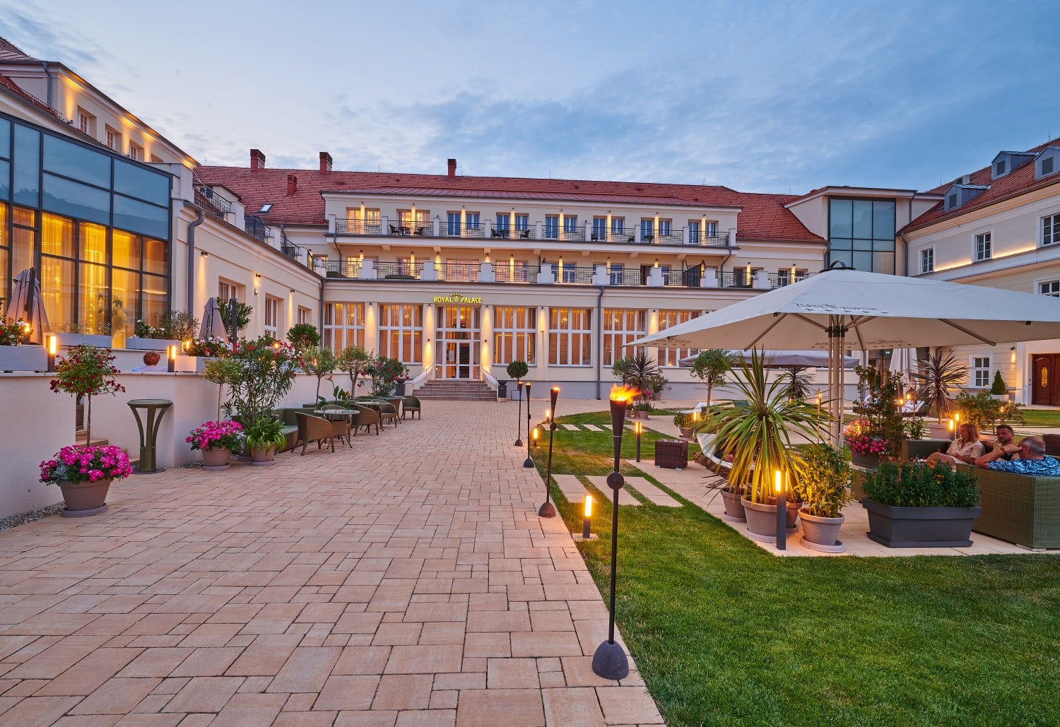 Pobyt v lázeňském hotelu Royal Palace je příjemný a nezapomenutelný.
