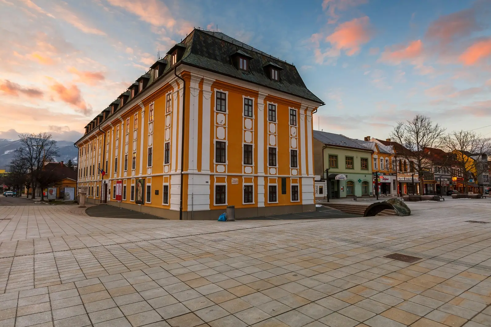 Centrum města Martin.