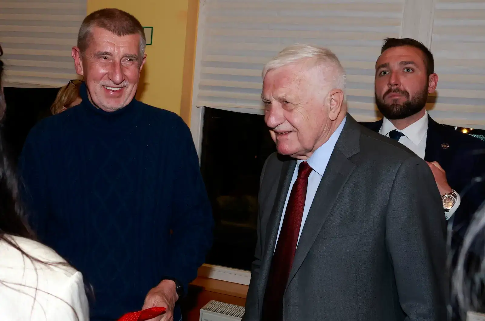 Václav Klaus a Andrej Babiš.