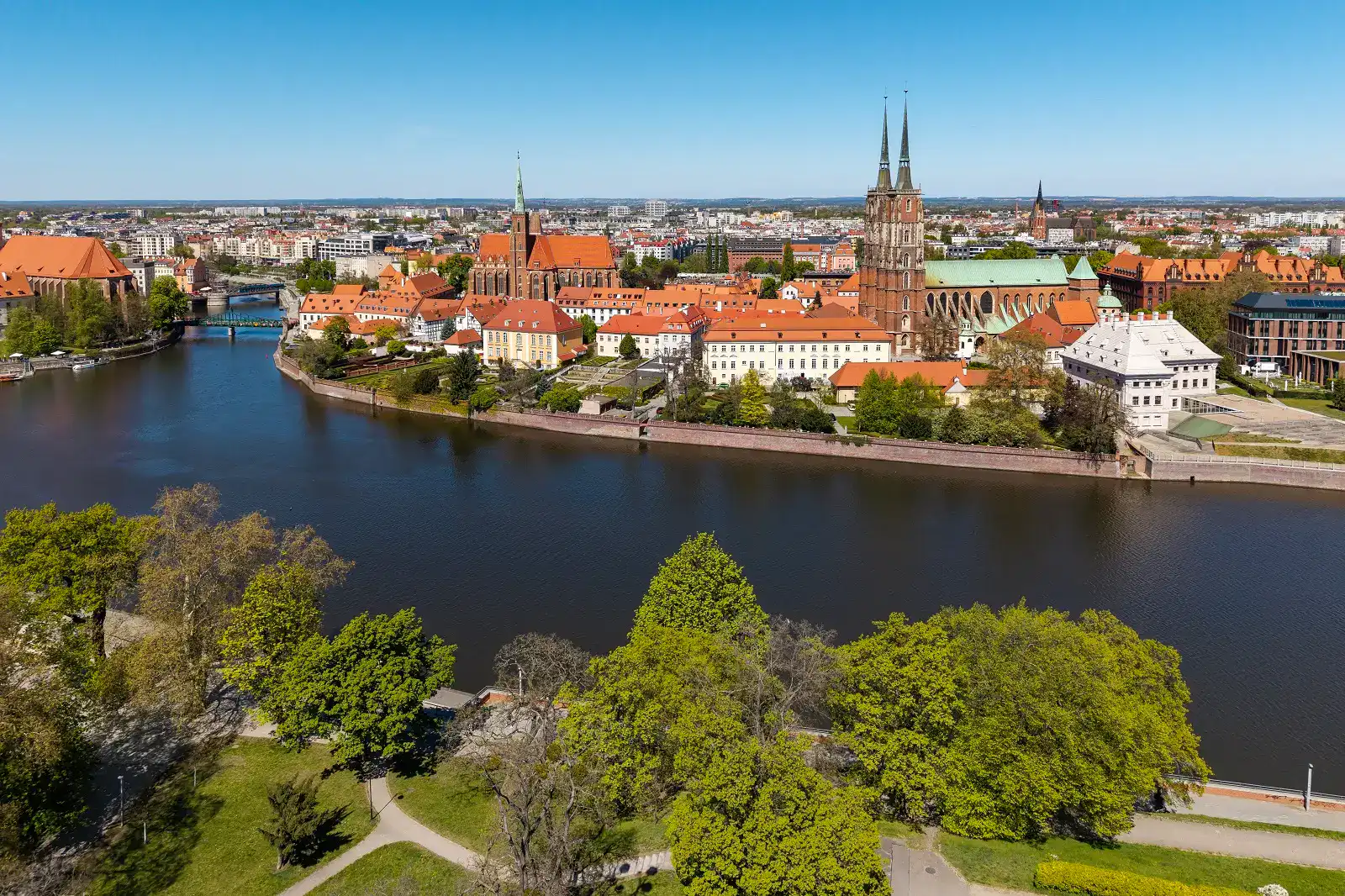 Historické centrum Vratislavi patří mezi oblíbené cíle výletů