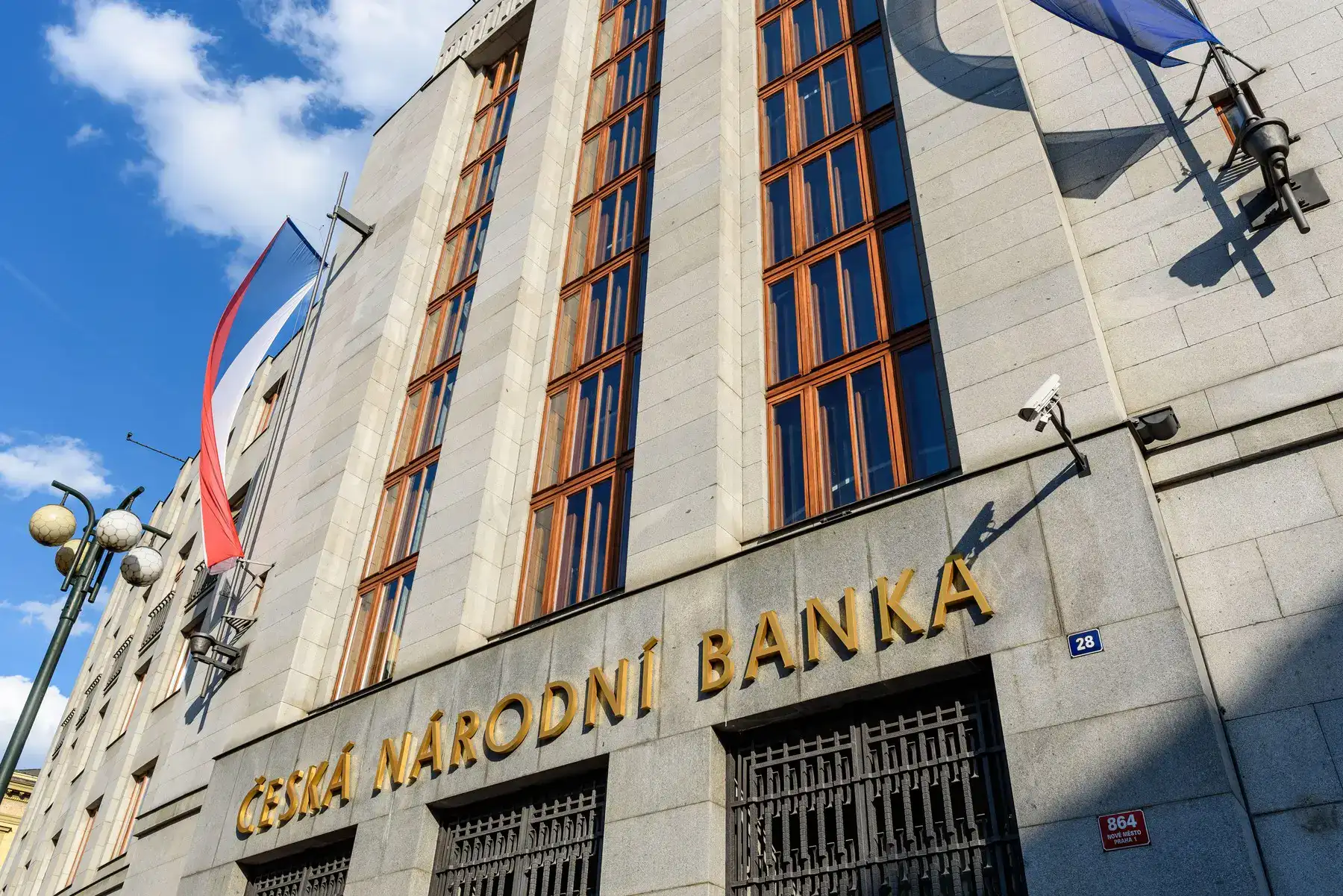 Sídlo České národní banky.