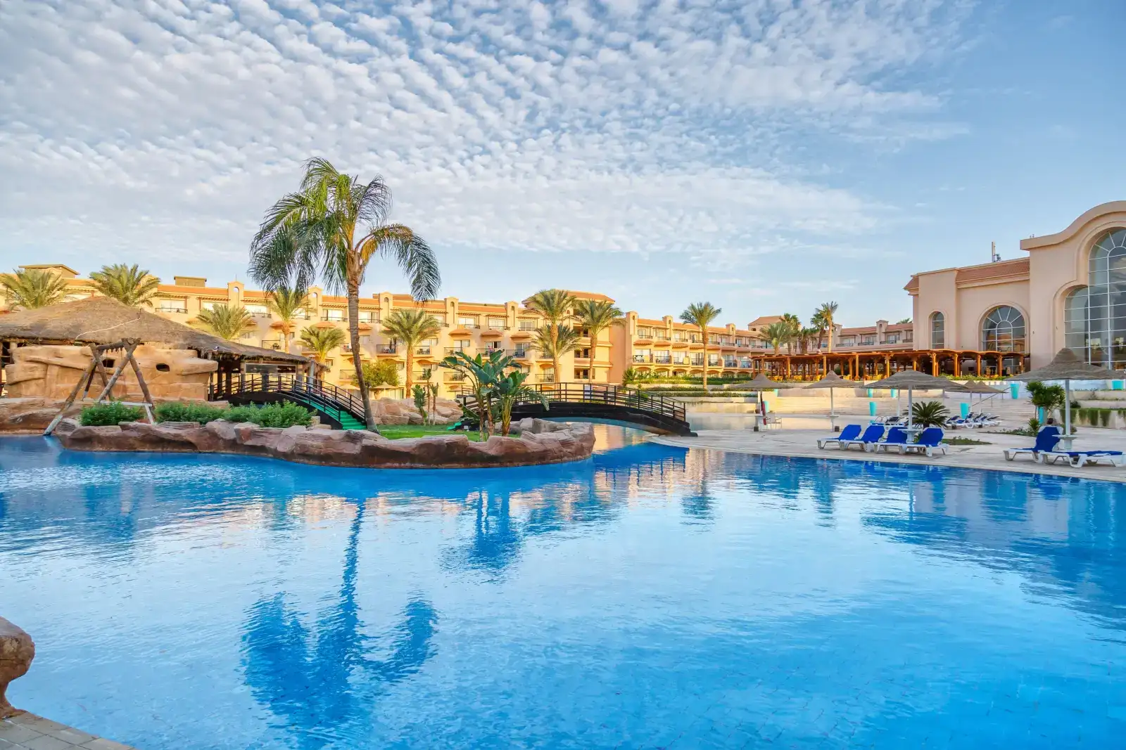 Egyptské letovisko Hurghada.