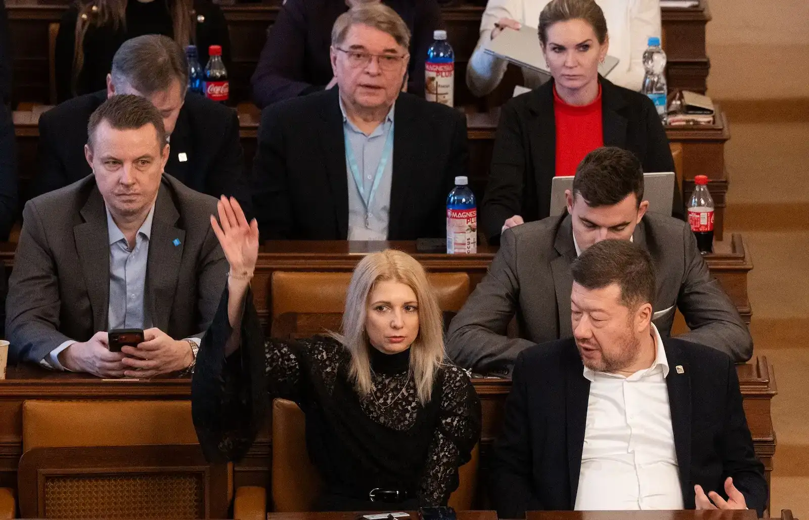Poslankyně SPD Lucie Šafránková.