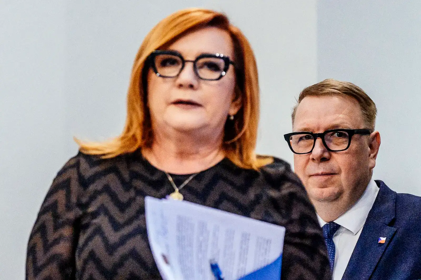 Ministři Alena Schillerová a Aleš Juchelka.
