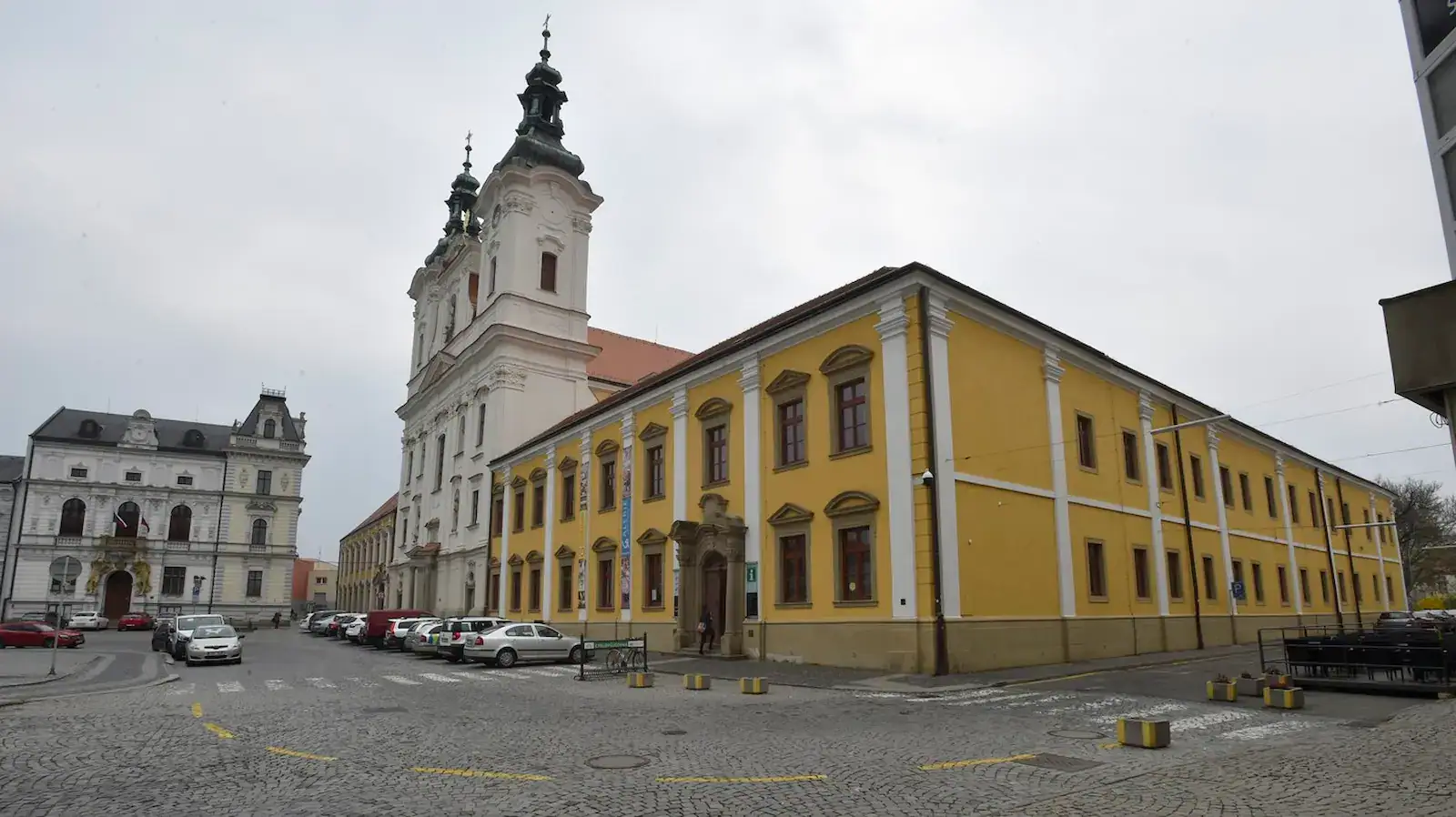 Jezuitská kolej v Uherském Hradišti.