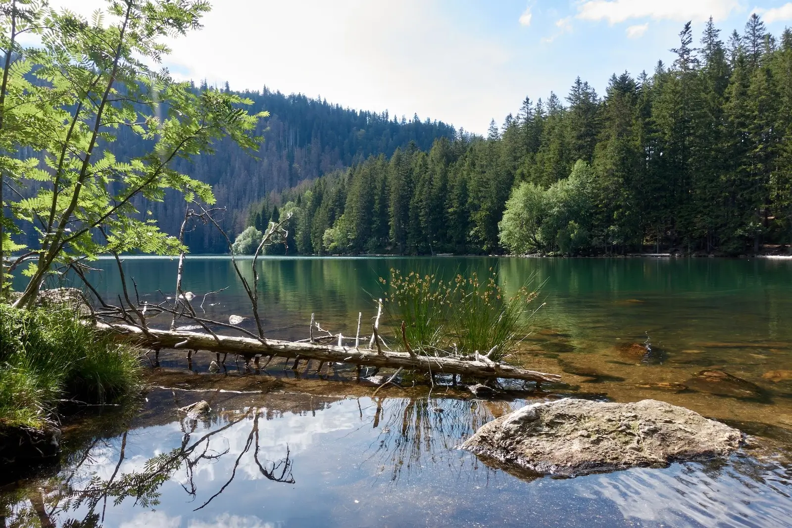 Černé jezero. 