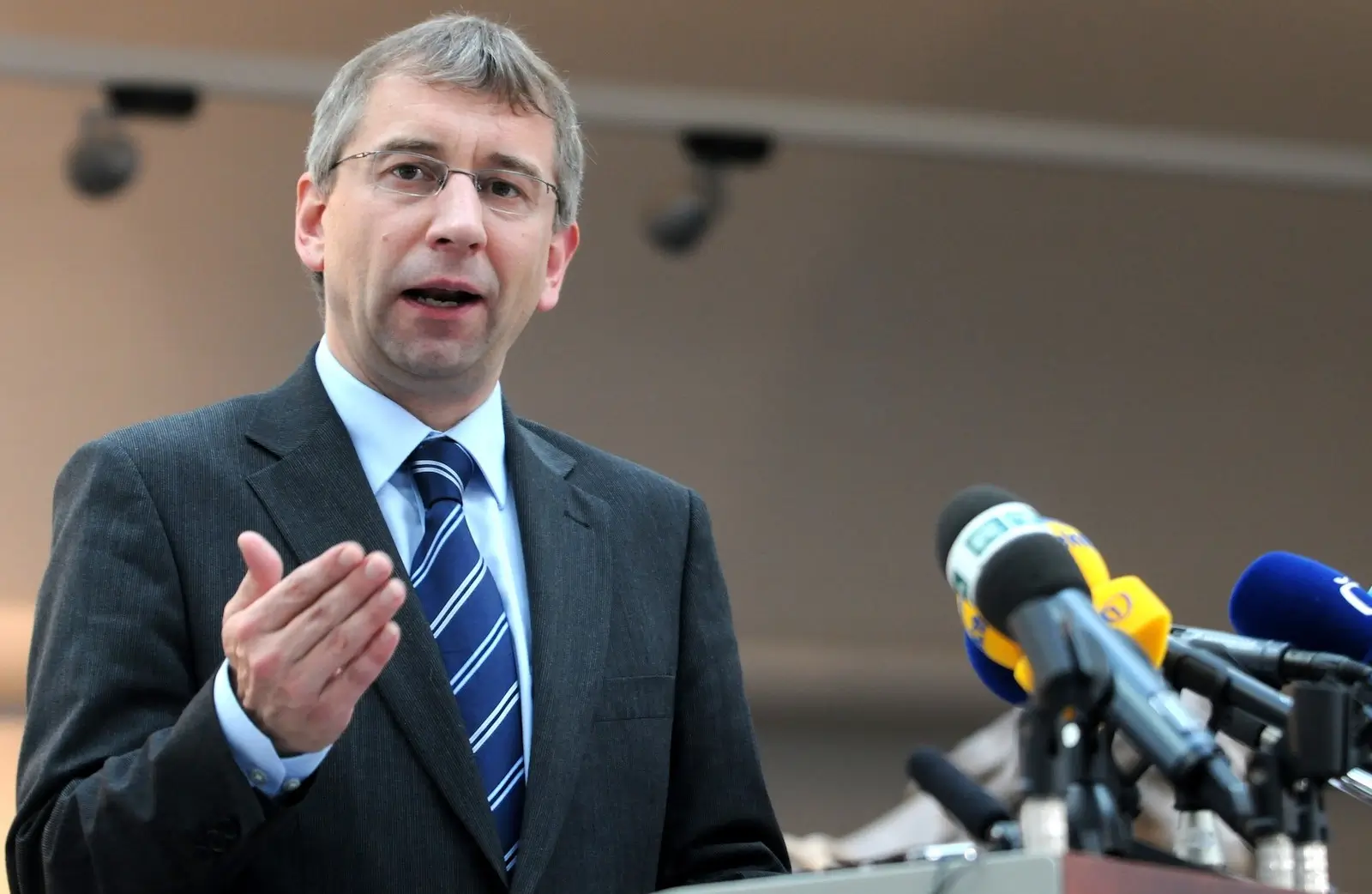 Jaromír Drábek, ministr práce a sociálních věcí ve vládě Petra Nečase.
