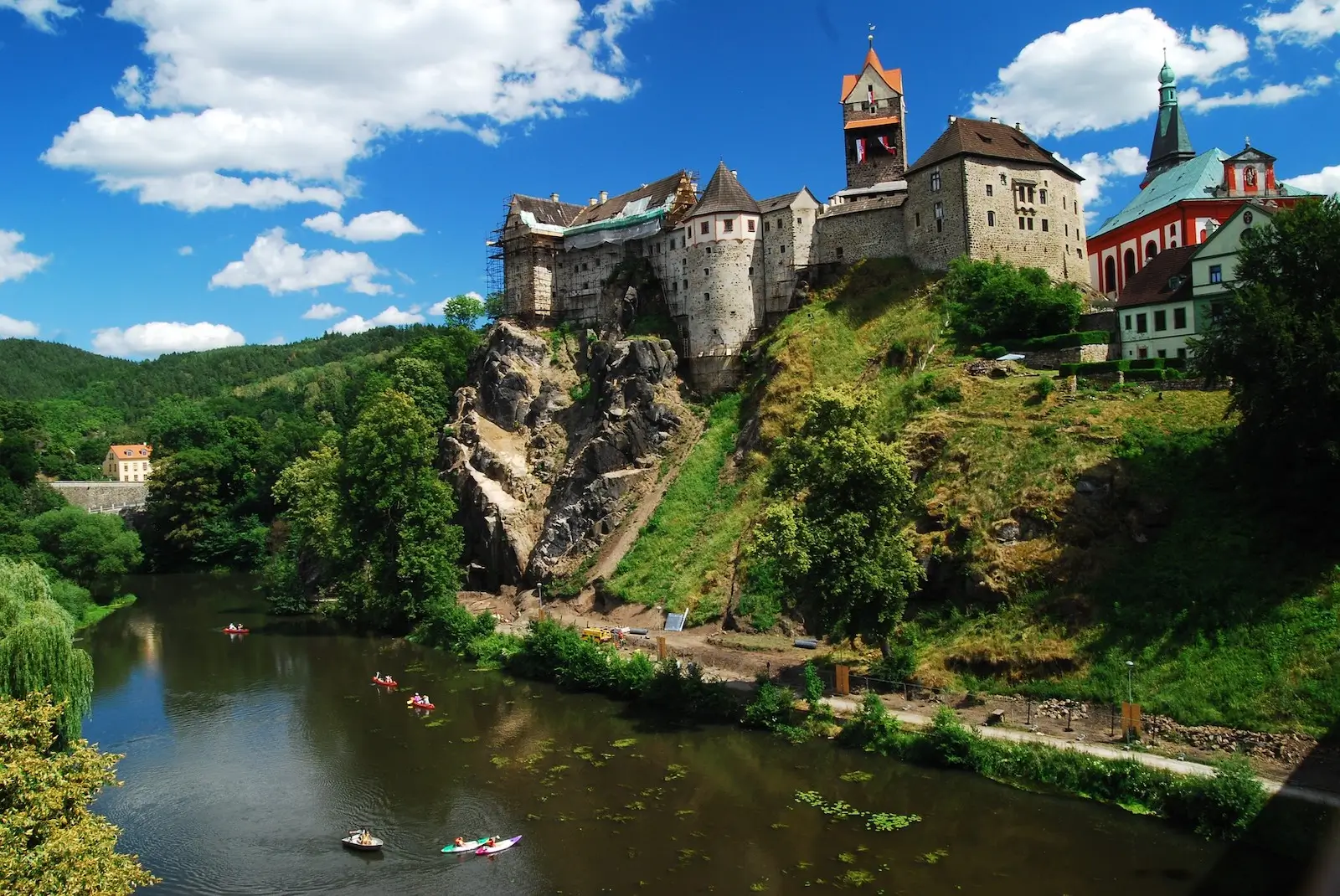 Hrad Loket. 