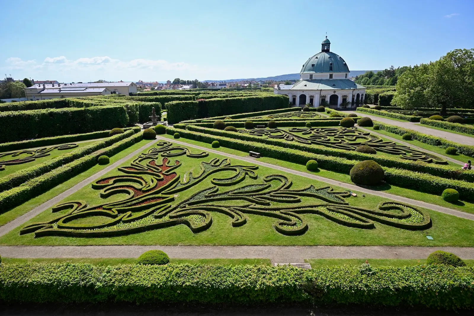 Květná zahrada v Kroměříži. 