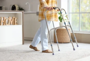 Chodítko má seniorovi pomáhat, často ale naopak chůzi zhorší. Špatné nastavení může způsobovat bolesti zad a zvyšovat riziko pádu