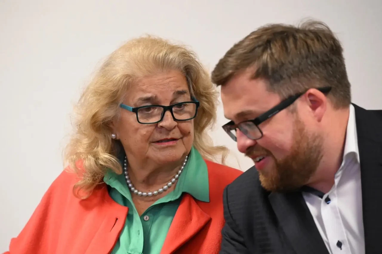 Gabriela Beňačková u soudu.