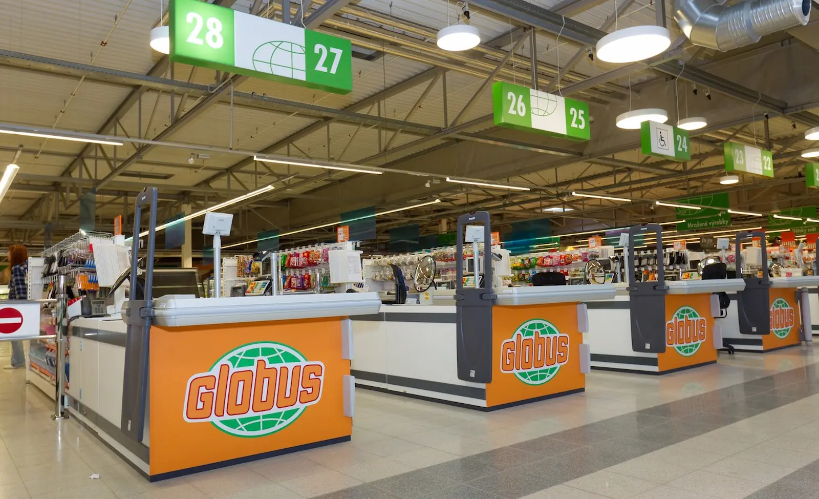 Hypermarket Globus.