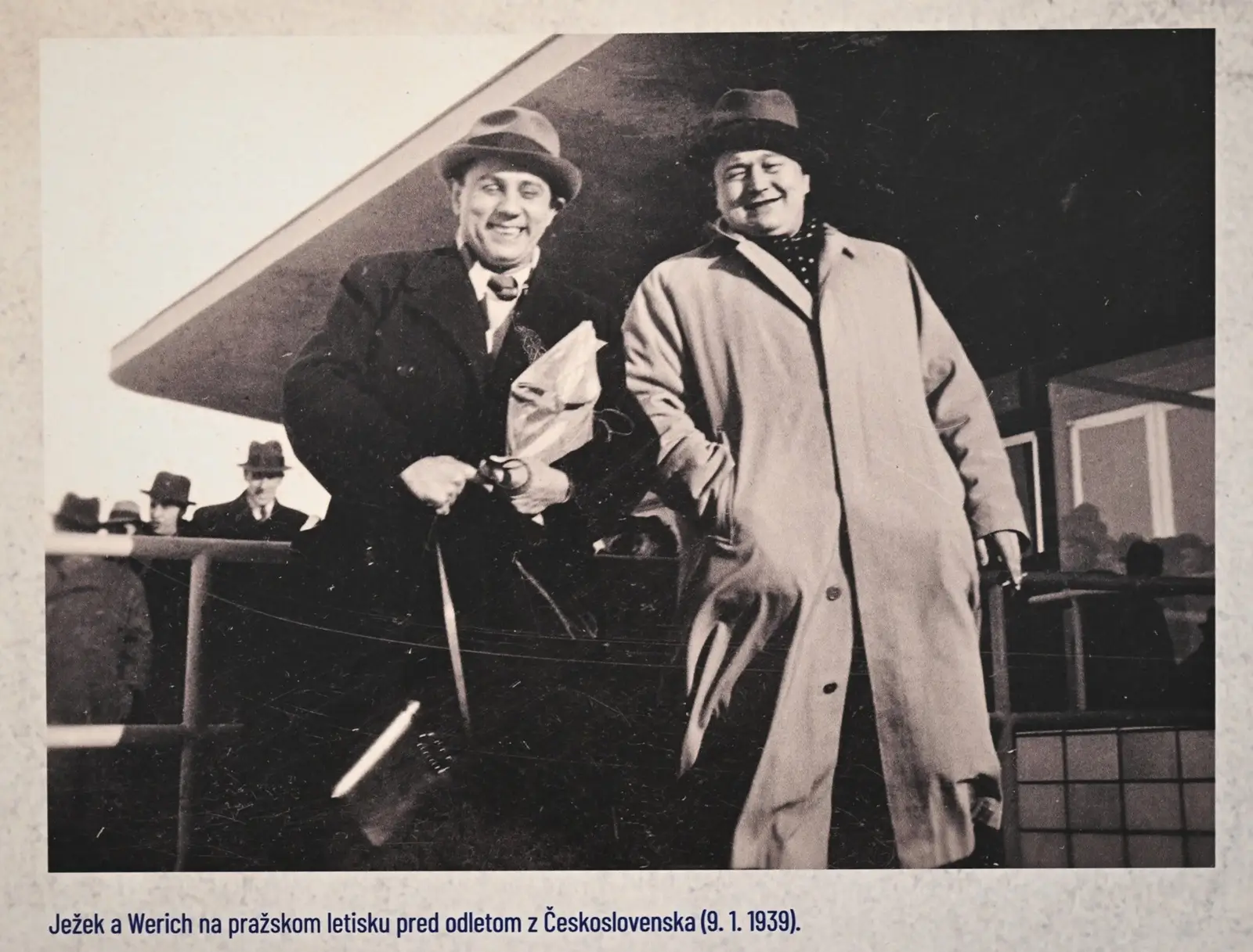 Jan Werich společně s Jaroslavem Ježkem.