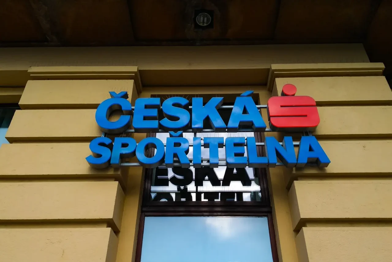 Česká spořitelna.