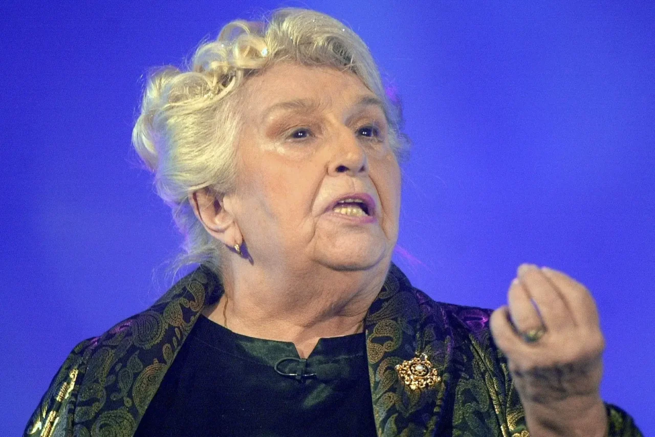 Proslulá herečka Stella Zázvorková.