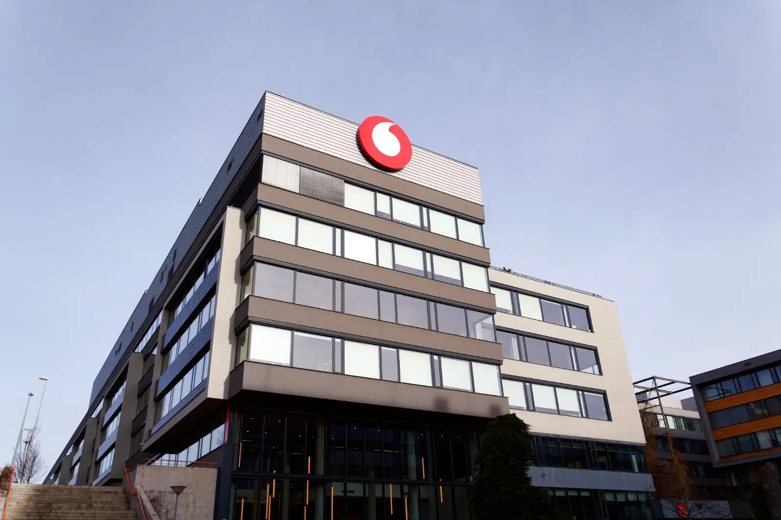 Pobočka Vodafonu v Praze.